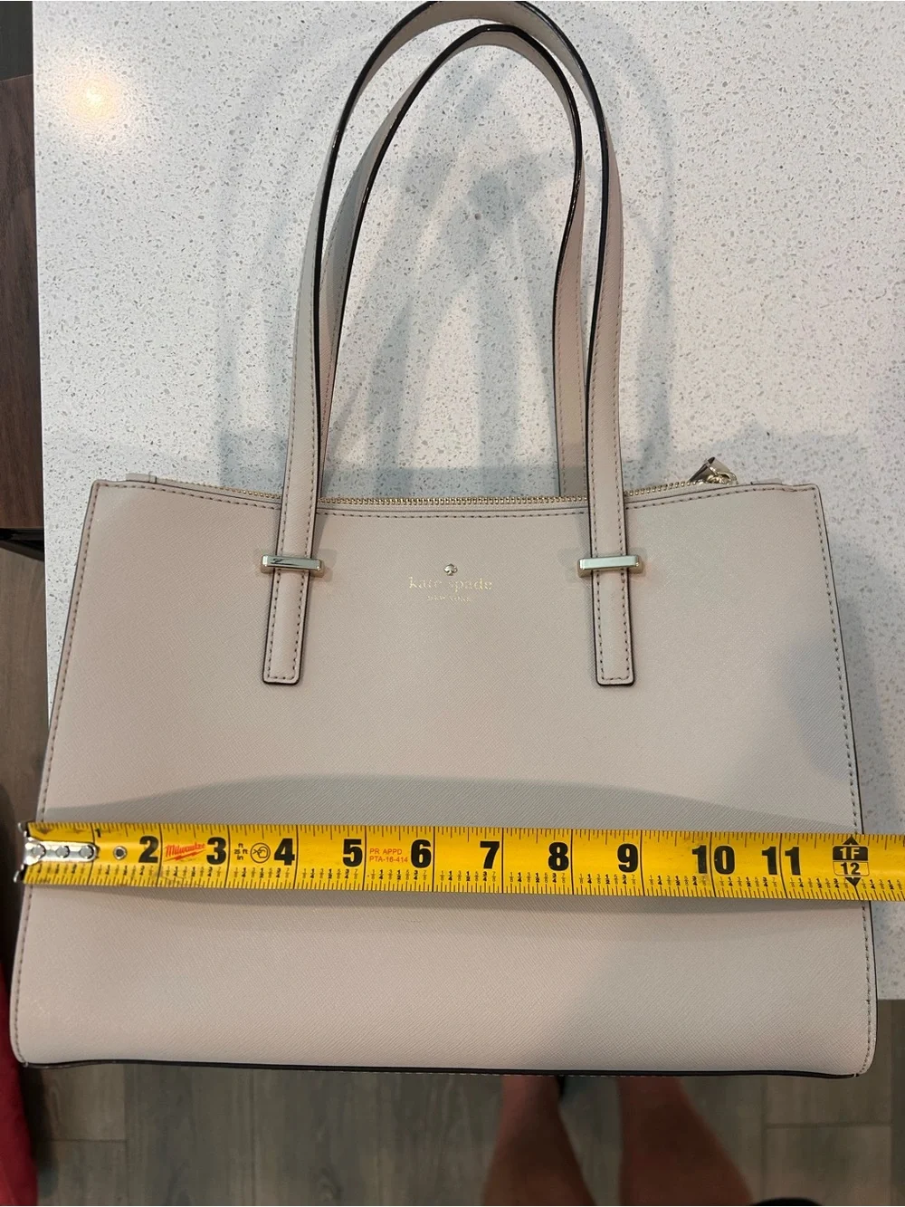 kate spade Cashew Milk Multi Leather Tote